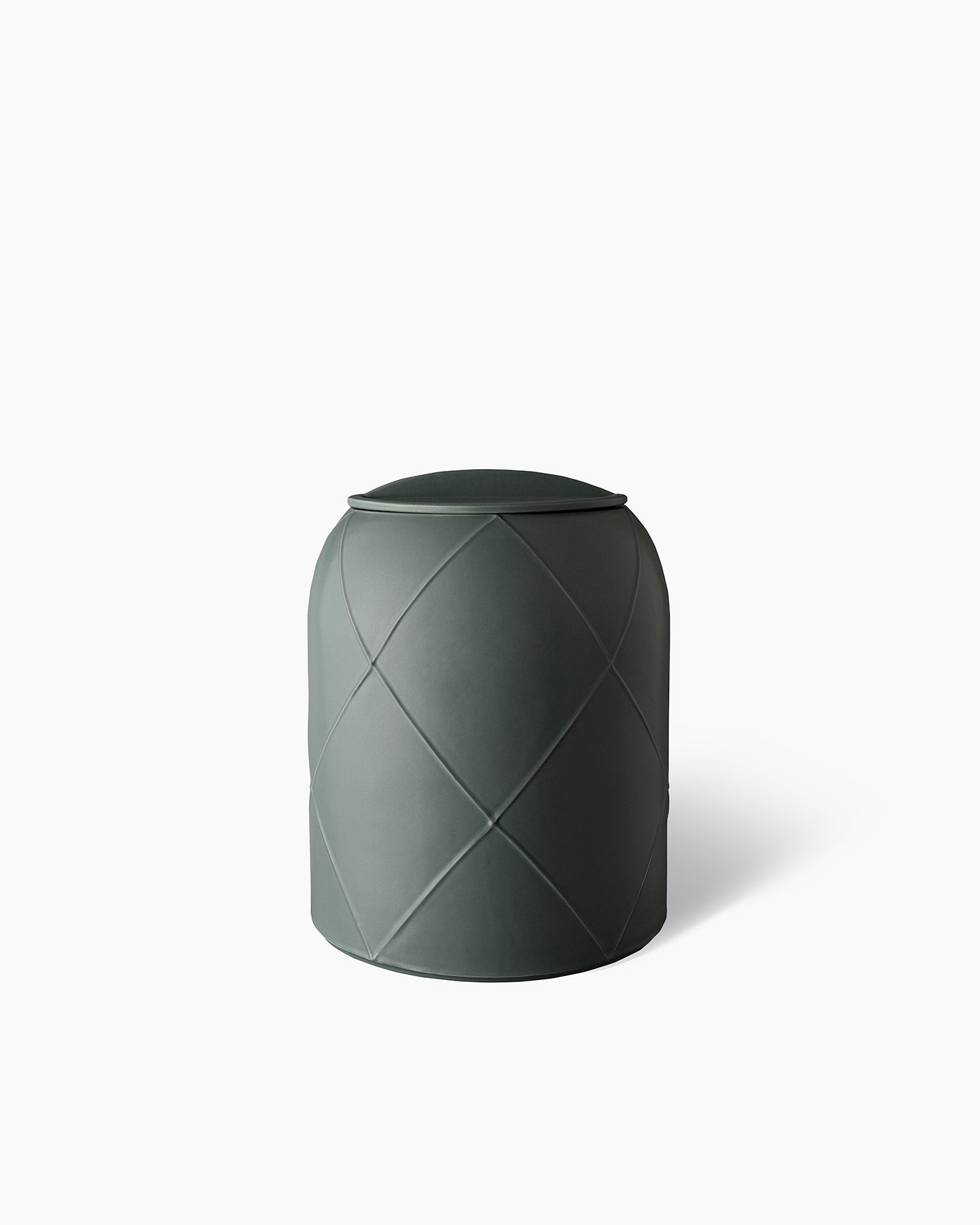 Vaso con coperchio