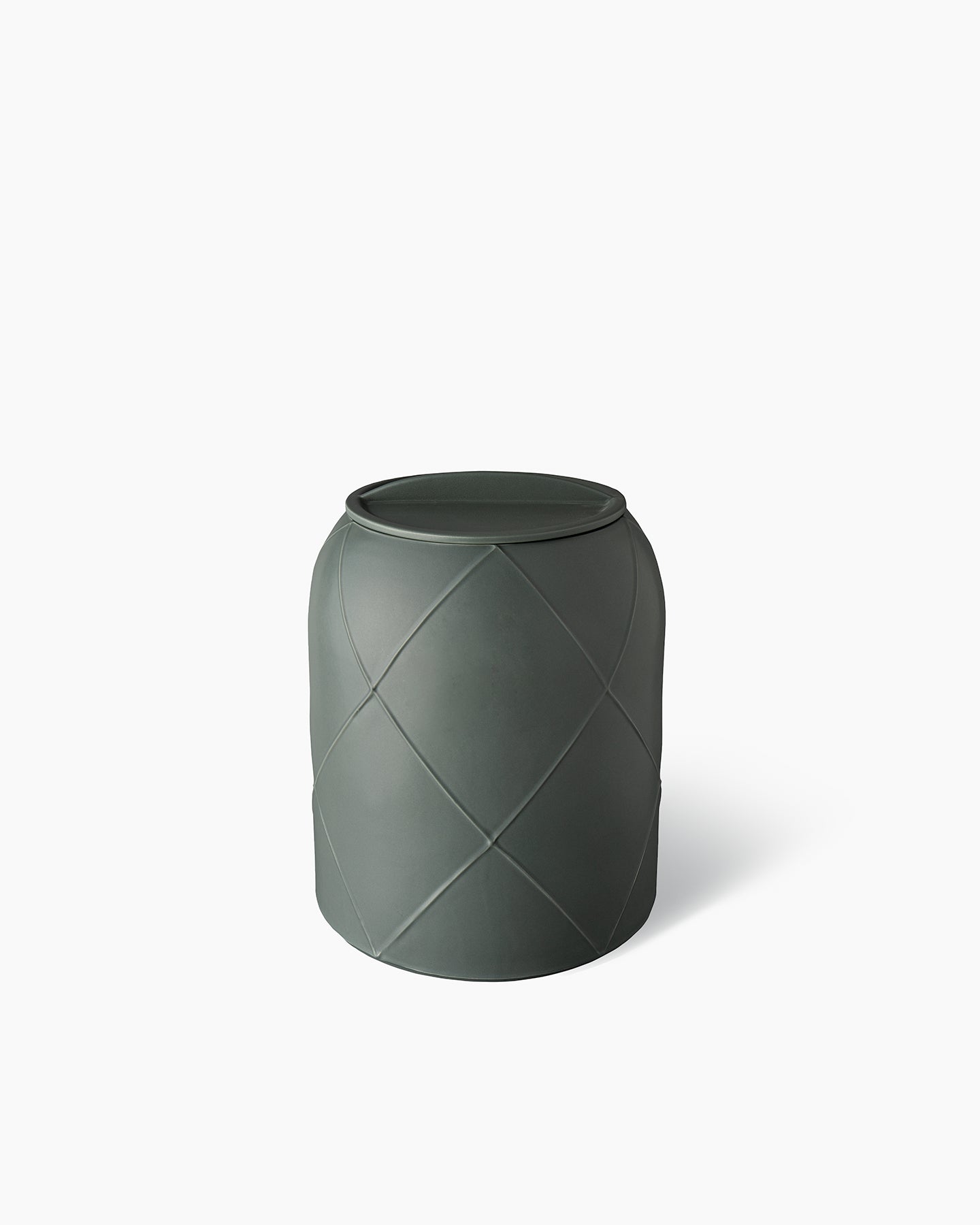 Vaso con coperchio