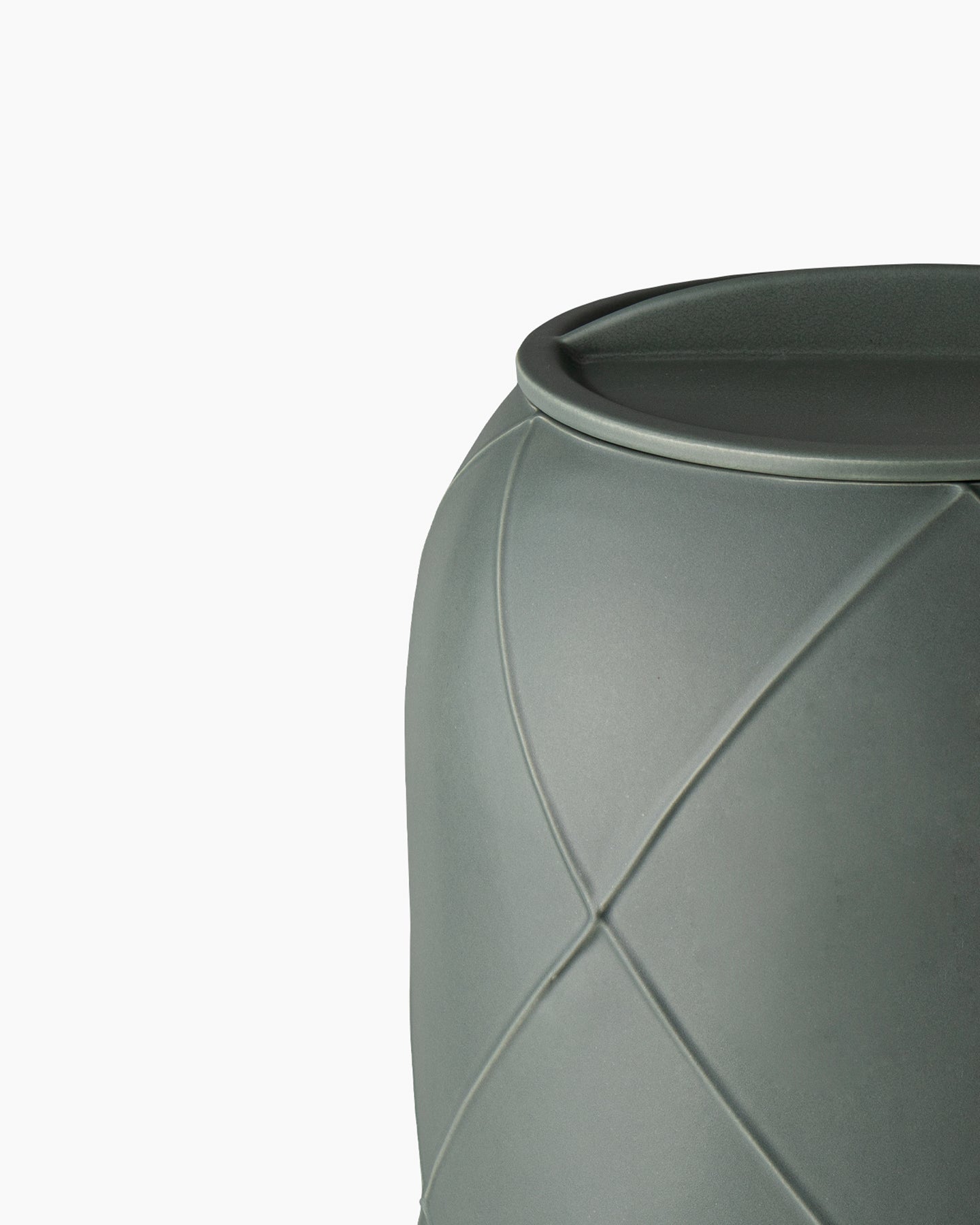 Vaso con coperchio