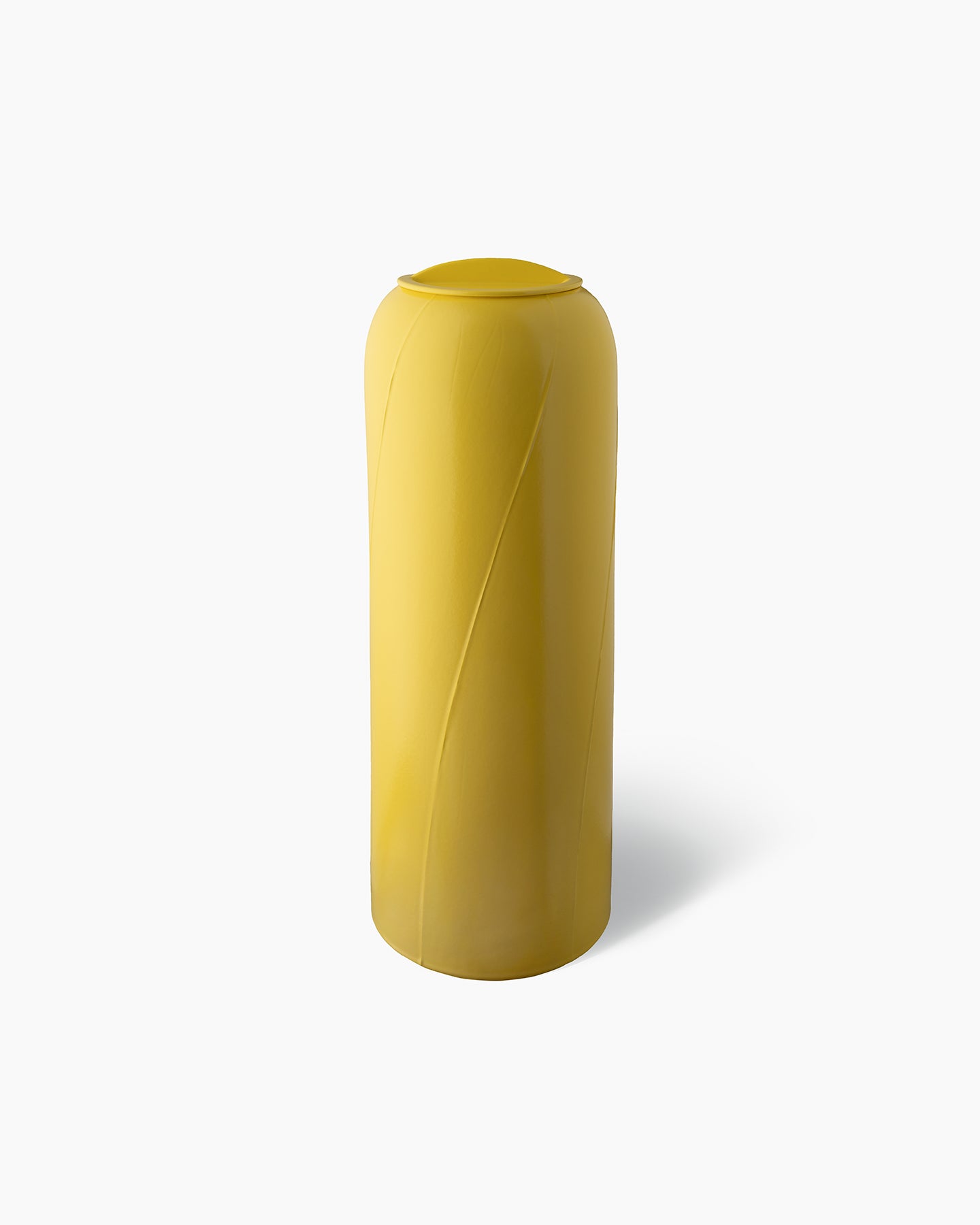 Bloomingville Contenitore per Sale con Coperchio e Cucchiaio Susie - in gres colorato 10 cm, Giallo, Ceramica Gres, capacità 250 ml Bloomingville Contenitore per Sale con Coperchio e Cucchiaio Susie - in gres colorato 10 cm, Giallo, Ceramica Gres, capacità 250 ml