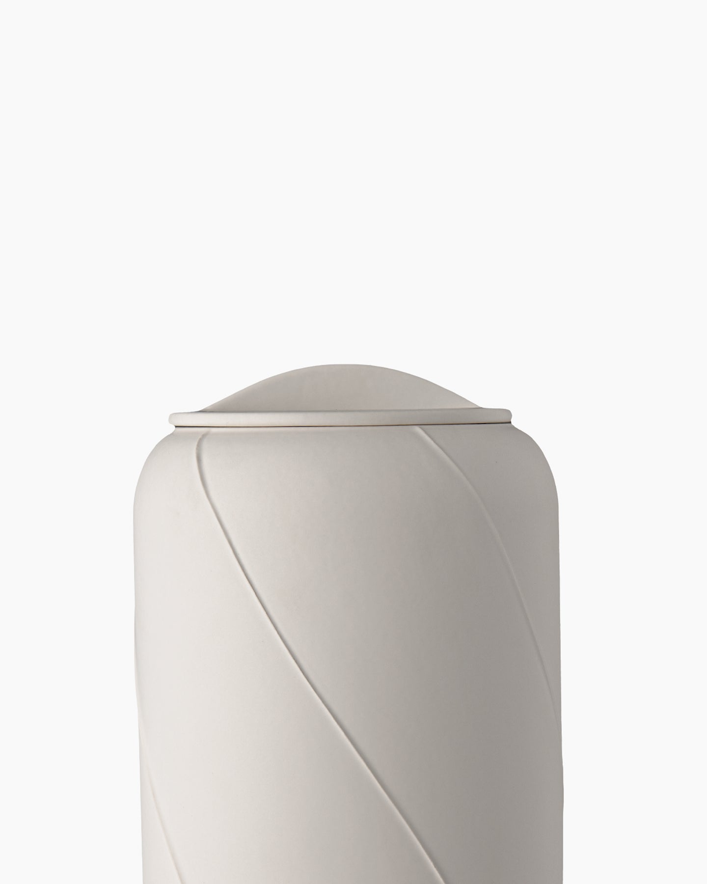 Vase with lid