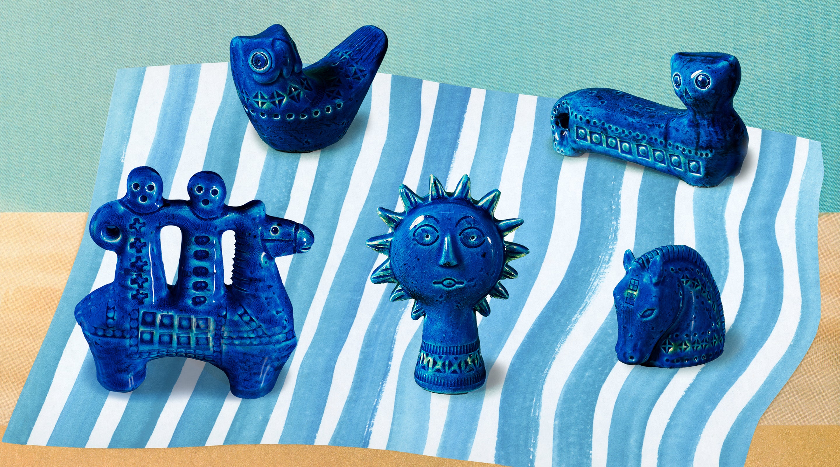 イタリア陶器　BITOSSIコレクション　ミッドセンチュリーデザイン The Bitossi Craze: Identifying + Collecting Italian Ceramics