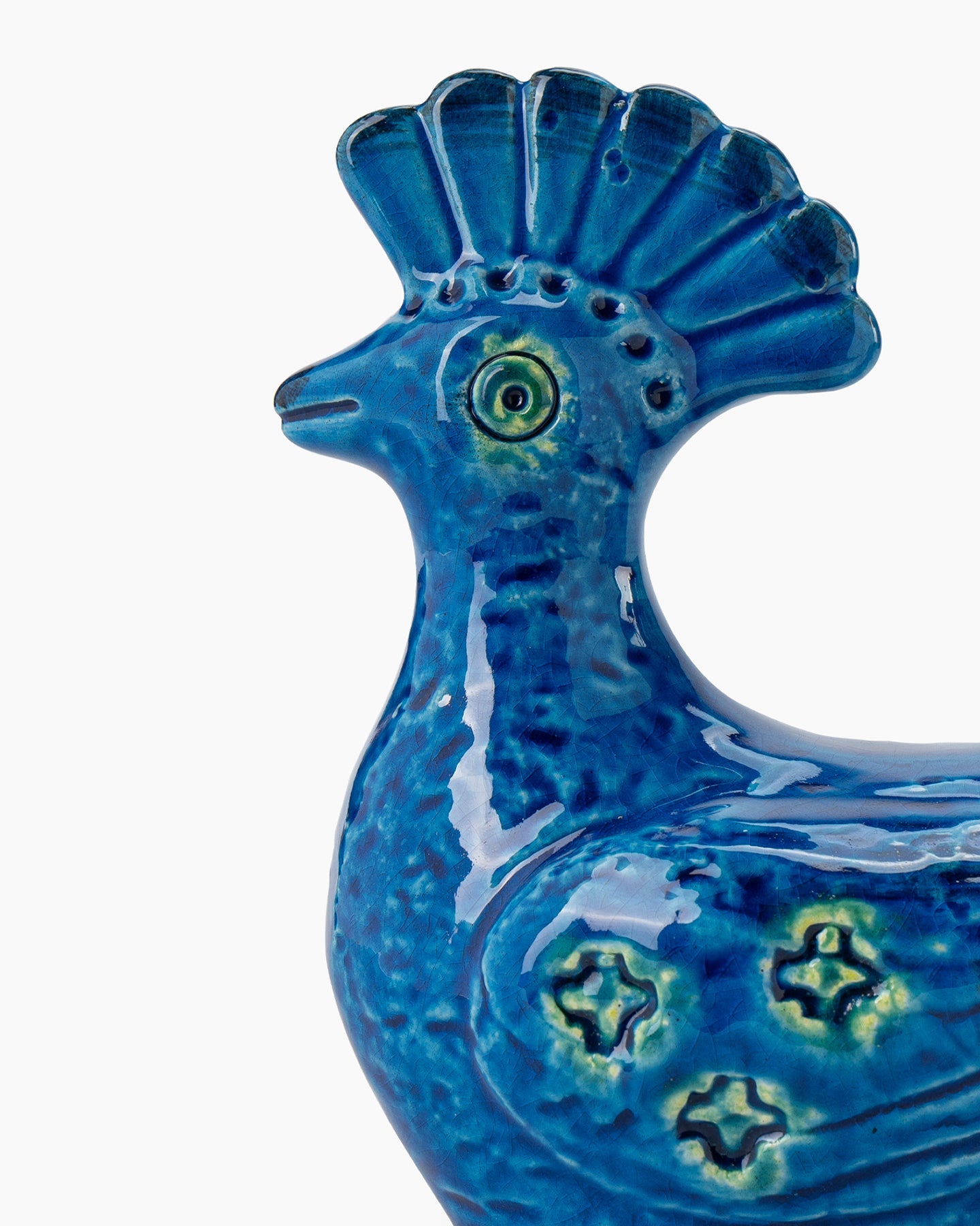 Little peacock figure